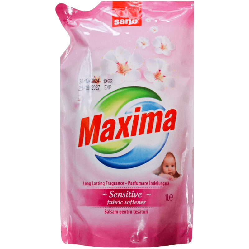 Balsam de rufe Sano Maxima Sensitive, 1 litru Refill 